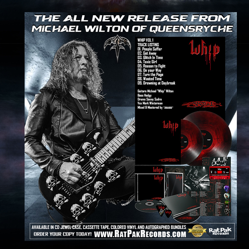 ICYMI:  Pre-orders have started for the long-awaited, all new studio album from Michael Wilton (Queensrÿche) entitled, Whip "Volume 1"! Check out all the details and get in on some exclusive LTD print bundles here: ratpakrecordsamerica.com/michaelwilton
#michaelwilton #whip #volume1 #preorder