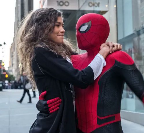 PopBase's tweet photo. Tom Holland and Zendaya are both set to star in two films being released one-week apart in 2026:

• Christopher Nolan’s film out July 17th.
• Spider-Man 4 out July 24th. https://t.co/JJFvg7y36c