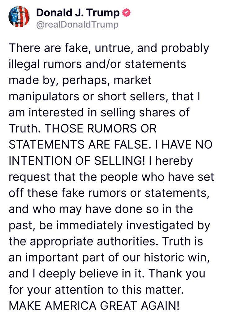 SethAbramson's tweet photo. BREAKING NEWS: Rumors Now Illegal https://t.co/ZIlzDWJfT9