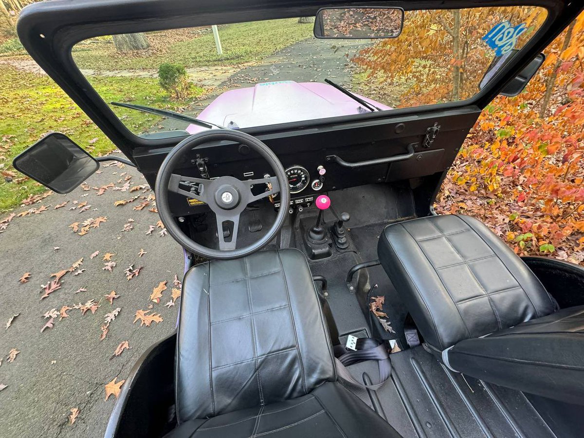 🚨🚙💖 Epic Giveaway Alert! 💖🚙🚨

Want a shot at winning a fully restored one-of-a-kind Barbie Jeep? This 1975 Jeep CJ-5 has been customized to look like the OG Barbie Jeep by Mattel! 🌸 PLUS, we’re throwing in $5,000 for your favorite charity! 🌍💸

Here’s how to enter:
 1.