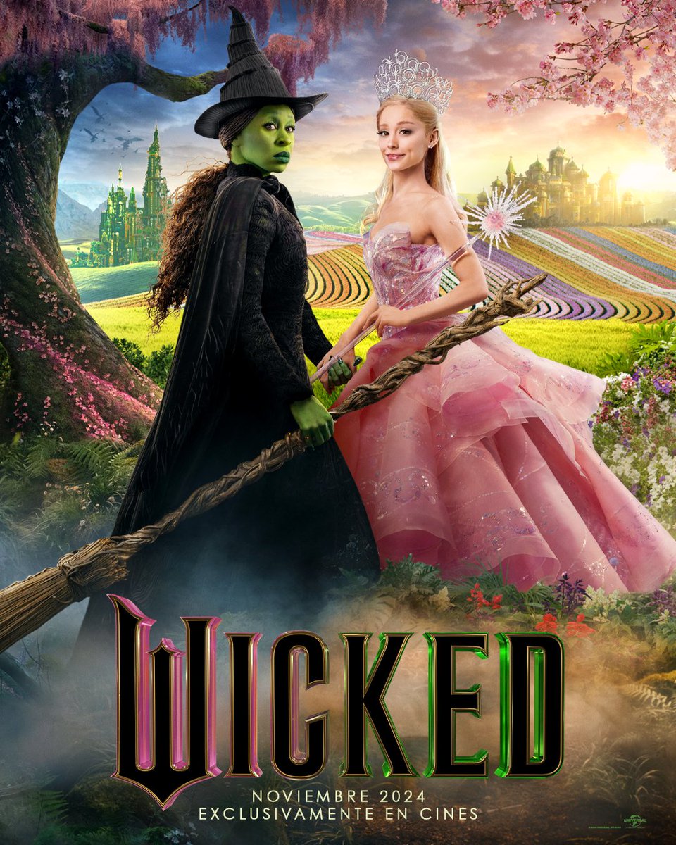 Para los seguidores de #TikTok. Participa por un pase doble para ver #Wicked 

1. Siguenos en X  y Tiktok
2.Repostea esta publicación
3. Deja el SS que nos sigues en las 2 redes y dinos por qué te gustaria asistir a la función

#Giveaway #Wicked #WickedMovie #CDMX