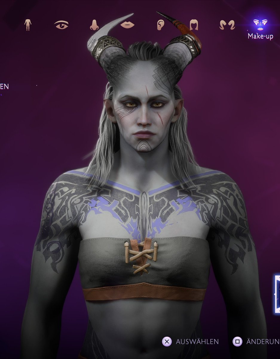 SkyeStark85's tweet photo. @sisterlelianas Finally went with Qunari in Veil guard and couldn't be happier 😌💪 https://t.co/pa6j8Fyqr3