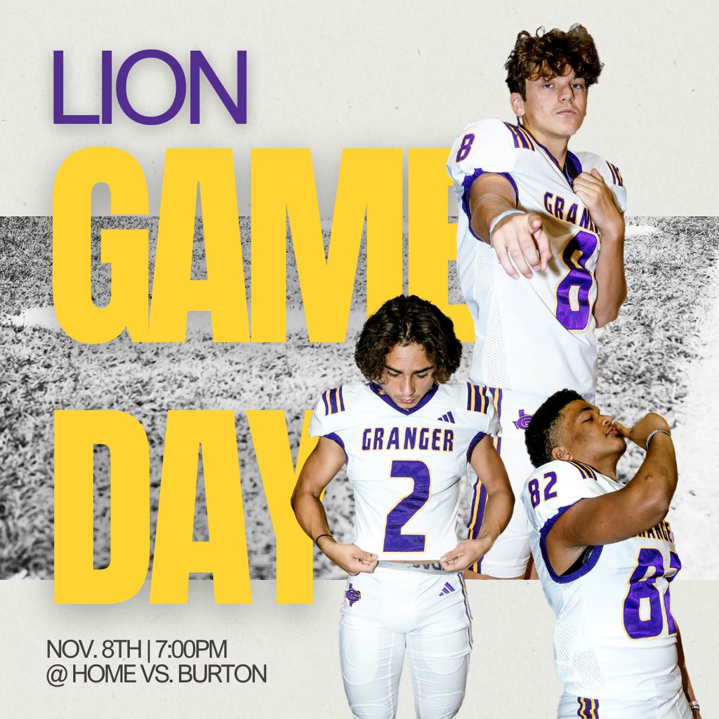 It's Game Day Lions! 

#LionPride #BleedPurple