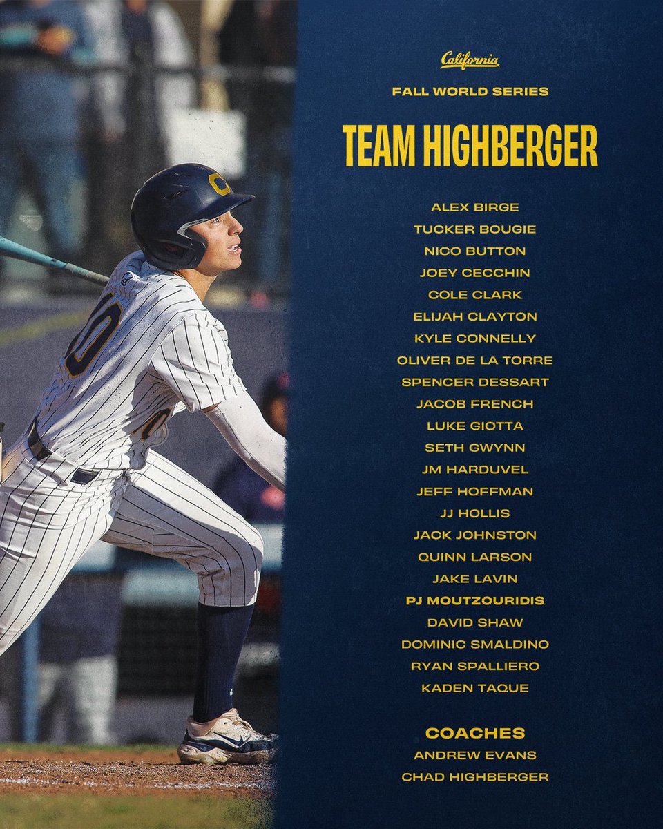 CalBaseball's tweet photo. Our annual Fall World Series starts today. Admission is free. See you there. #GoBears

11/8 - Game 1
11/9 - Game 2 (1 pm, Cleve Borman Field, Yountville, CA)
11/14 - Game 3
11/15 - Games 4 And 5 (if necessary)
All Games Start At 4 PM At Stu Gordon Stadium Unless Noted https://t.co/fjTOF4j0MW