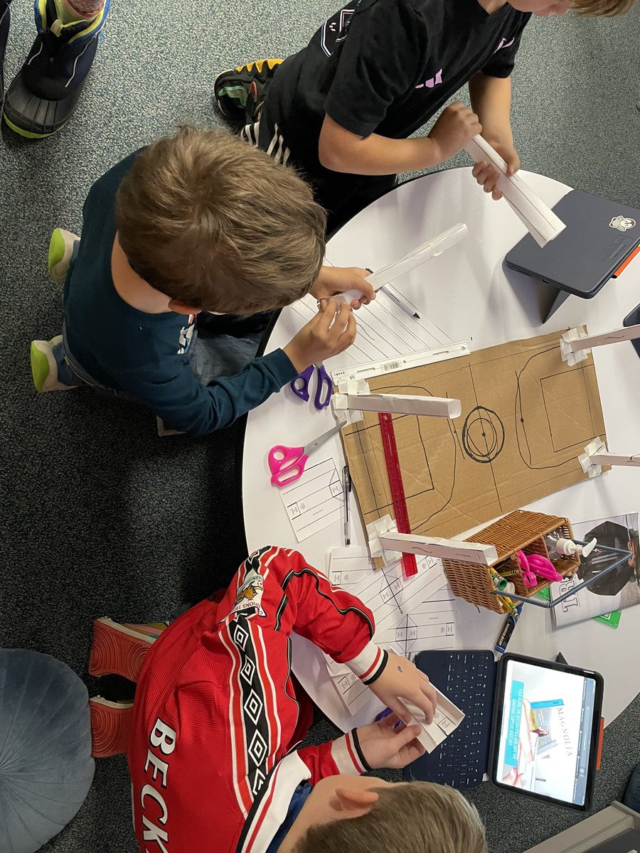 MrsWegert's tweet photo. We learned some key lessons today #engineering our #paperrollercoasters: precise building technique increases stability, collaboration is crucial for success, & we can grasp key concepts of forces & motion in a fun way! @Lyons_ES @SVVSDScience #STEM #scienceEd #stemday https://t.co/FRDVJy0QpM