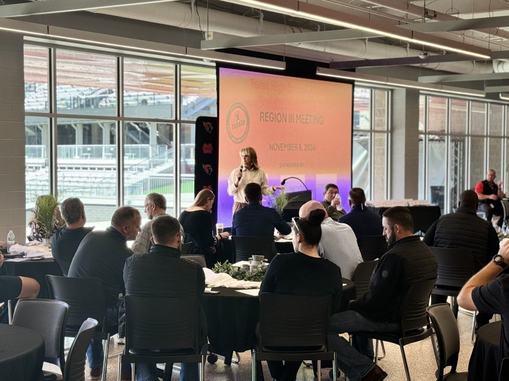 1MHSCardinals's tweet image. Melissa ISD Athletics was honored to host over 100 athletic directors for the THSADA Region III Meeting! It was a great day of connecting, sharing insights, &amp;amp; enhancing student-athlete experiences across the region. Proud to be part of this collaboration! #THSADA #MelissaSchools