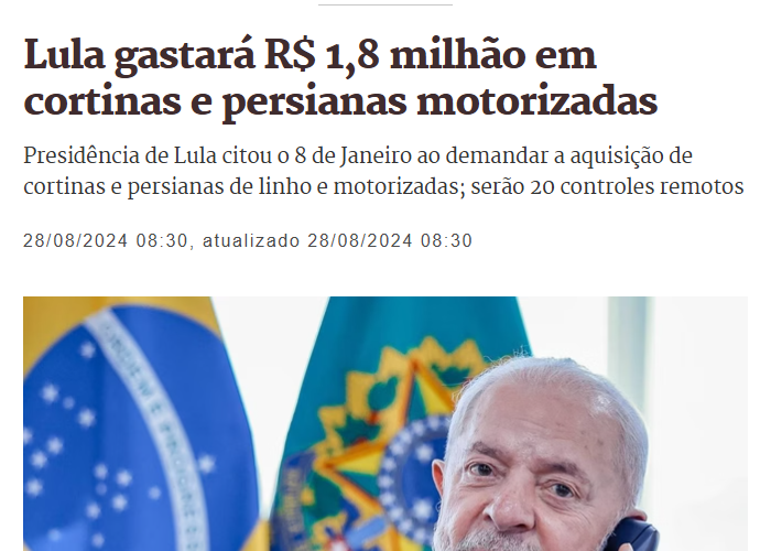 varroni's tweet photo. @lindberghfarias Só não pode cortar as cortinas motorizadas. https://t.co/IkJCZwLUkv