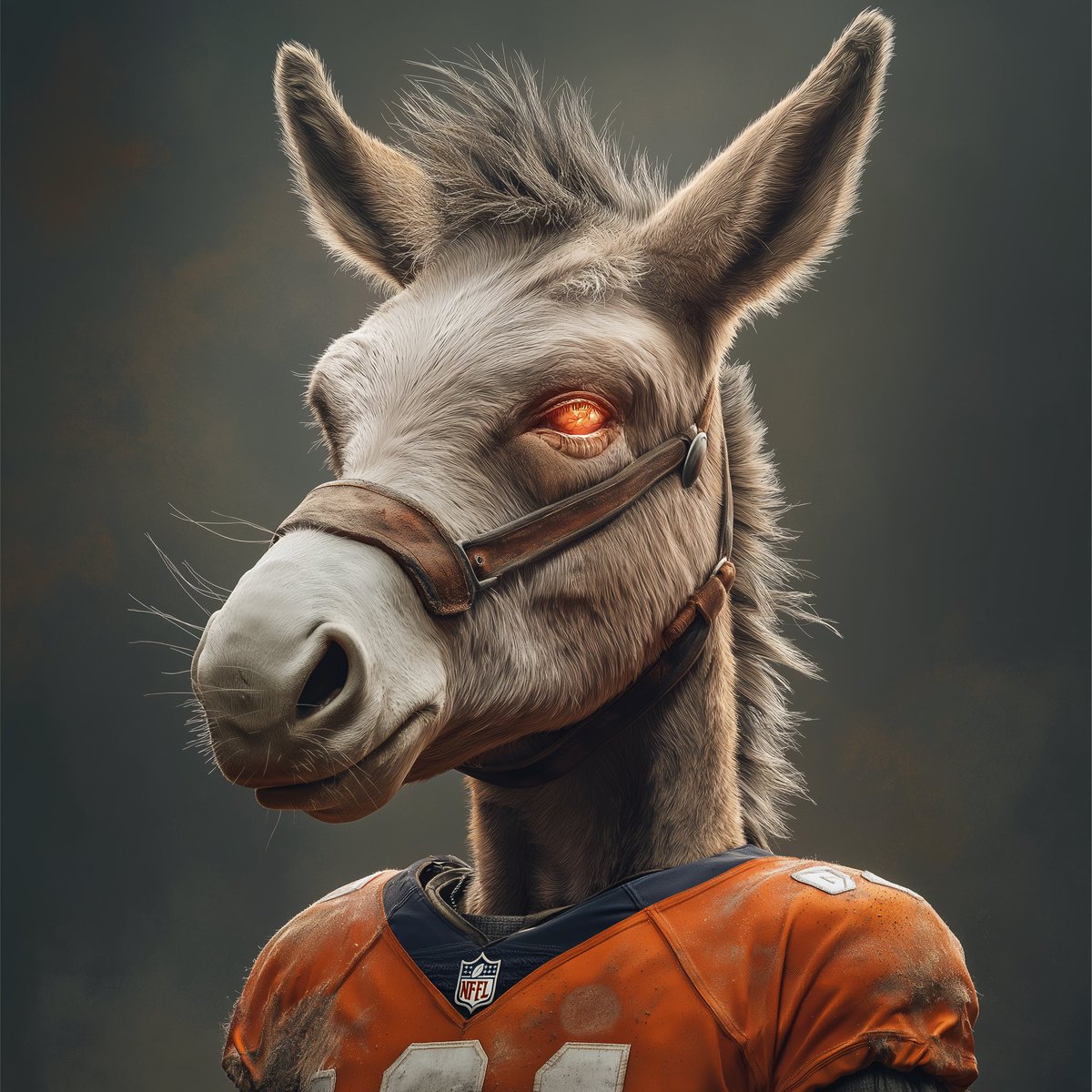 denver_donkey's tweet photo. The #DailyDONK is ready to go full #bluecifer mode on Sunday against KC. Batteries fully charged by Sunday AM. https://t.co/KHCPjNFN7G