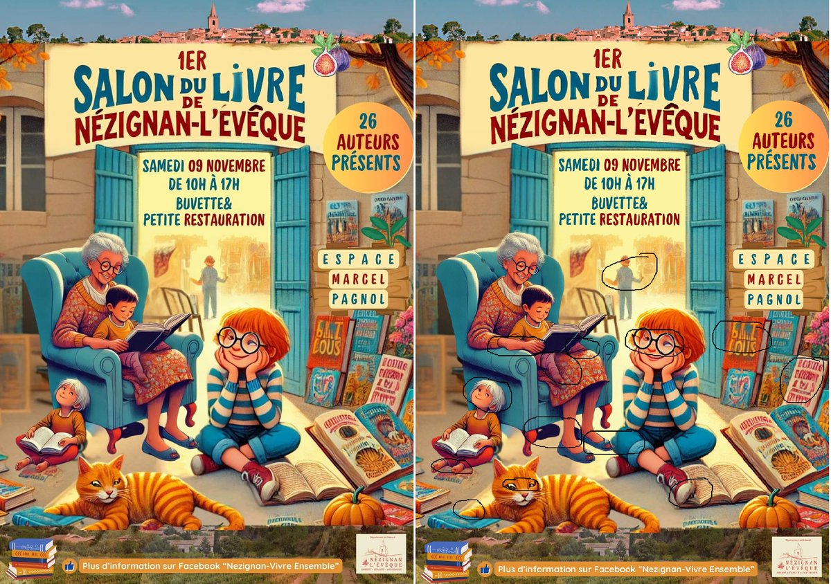 Outch, ça pique :-O rendez-nous les artistes, les humains! :'-(

Le salon du livre de Nézignan-L'Évêque rate son entrée.

#ia #art #polémique #dessin #AIart 

branchesculture.com/2024/11/08/pol…