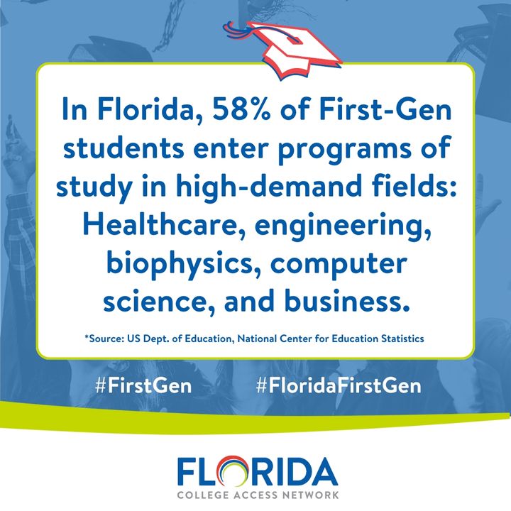 PBStateCollege's tweet image. Join us in celebrating National First-Generation College Celebration Day! Comment below if you're a current #firstgen college student or proud alumni! 

#MyPBSC #firstgeneration #firstgenerationcollegestudent #floridafirstgen