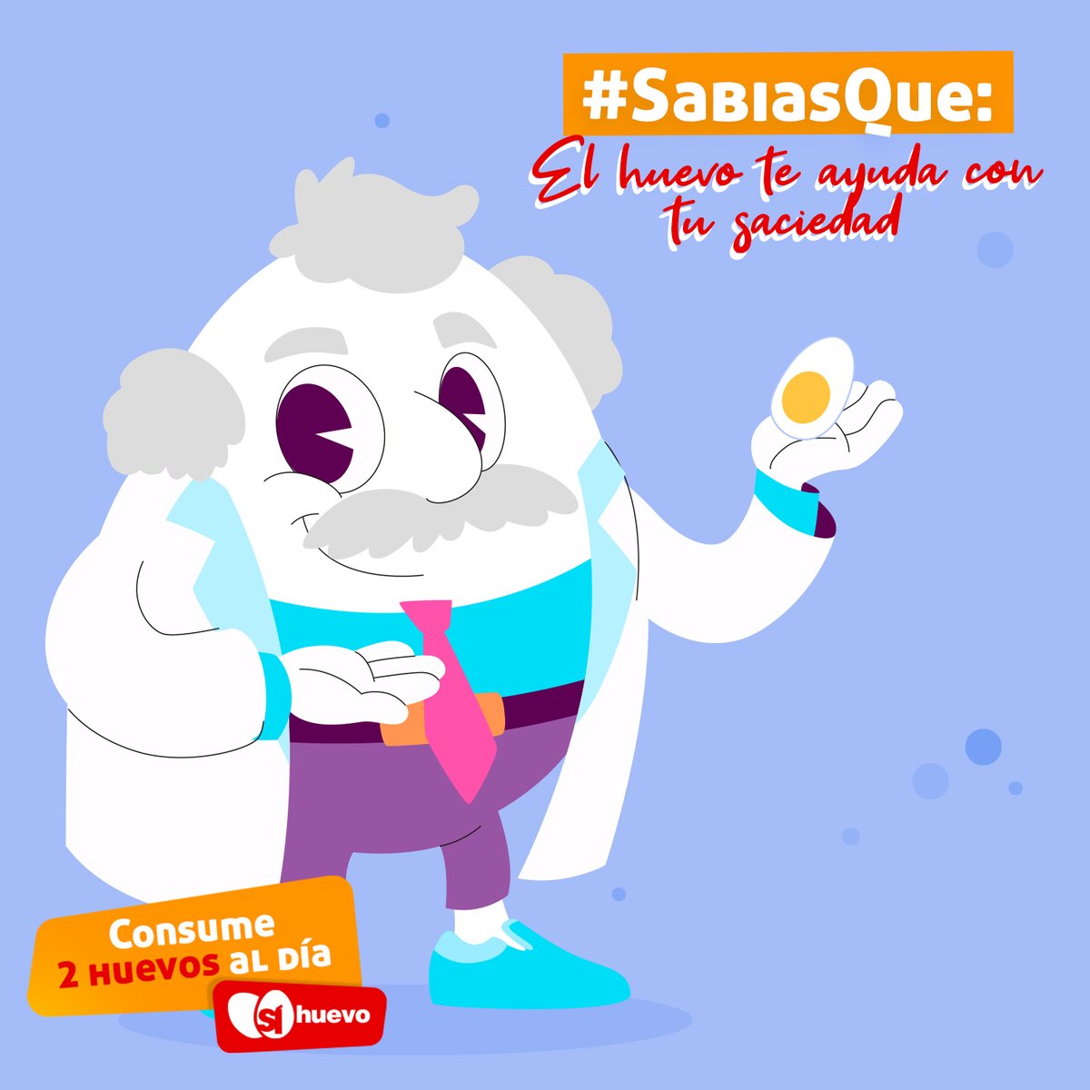 SiHuevo's tweet photo. ¿Quieres mantenerte satisfecho por más tiempo? 🍳🥚 ¡El huevo es tu mejor aliado! Gracias a su aporte de proteínas, aumenta la sensación de saciedad y te ayuda a evitar antojos entre comidas. Disfruta tus 2 huevos diarios y siente la diferencia en tu día.
#SiHuevo #2HuevosAlDía https://t.co/hp0ViSnP6j