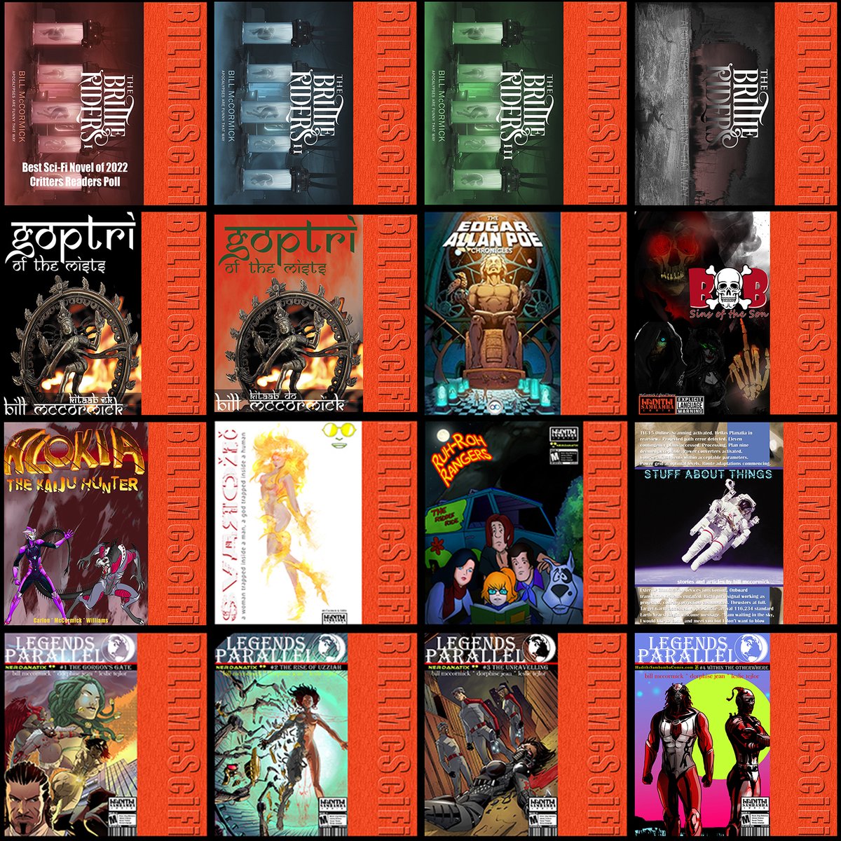 You still have time to get autographed McSciFi merchandise for the holidays. Anything you select will make the perfect gift for the intelligent, sexy humans in your life who like things a little off the beaten path.   

billmcscifi.com/merch.html

#scifibooks #comics