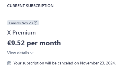 Anyone who is subscribed to Twitter Premium, please consider canceling your subscription.
