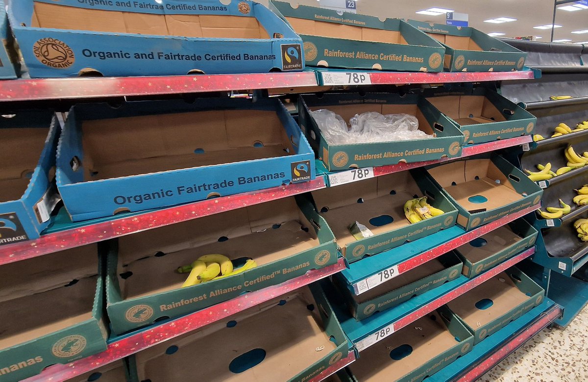 Feeling nostalgic about COVID? Simply go shopping at Tesco after 5pm on a Friday and experience those days of empty shelves all over again.