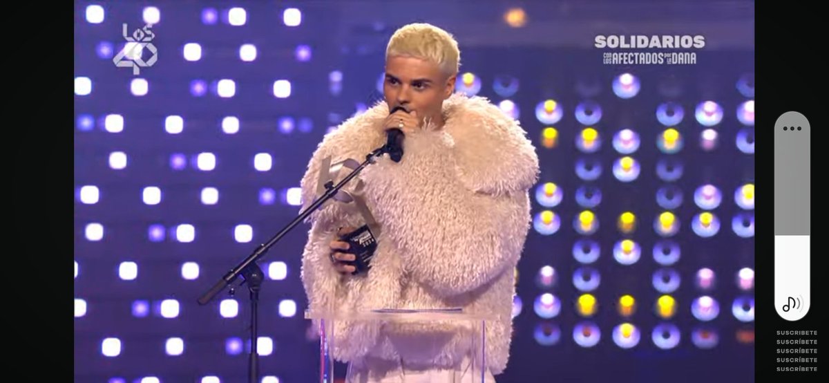 Bien merecido ese premio <a href="/AbrahamMateo/">Abraham Mateo</a> Insomnio el mejor álbum💖
#LOS40MusicAwards2024