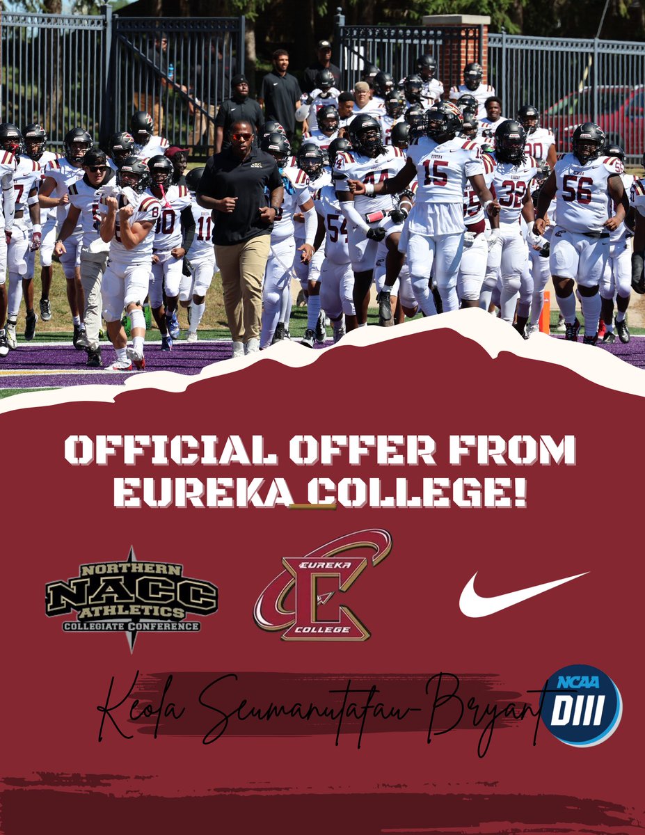Ola2x__'s tweet photo. All glory to God! I’m excited and blessed to announce that I’ve received my first official offer to Eureka College. Thank you Coach @starks94 for this opportunity !! 🙏🏽 https://t.co/eDqpwHgDGi