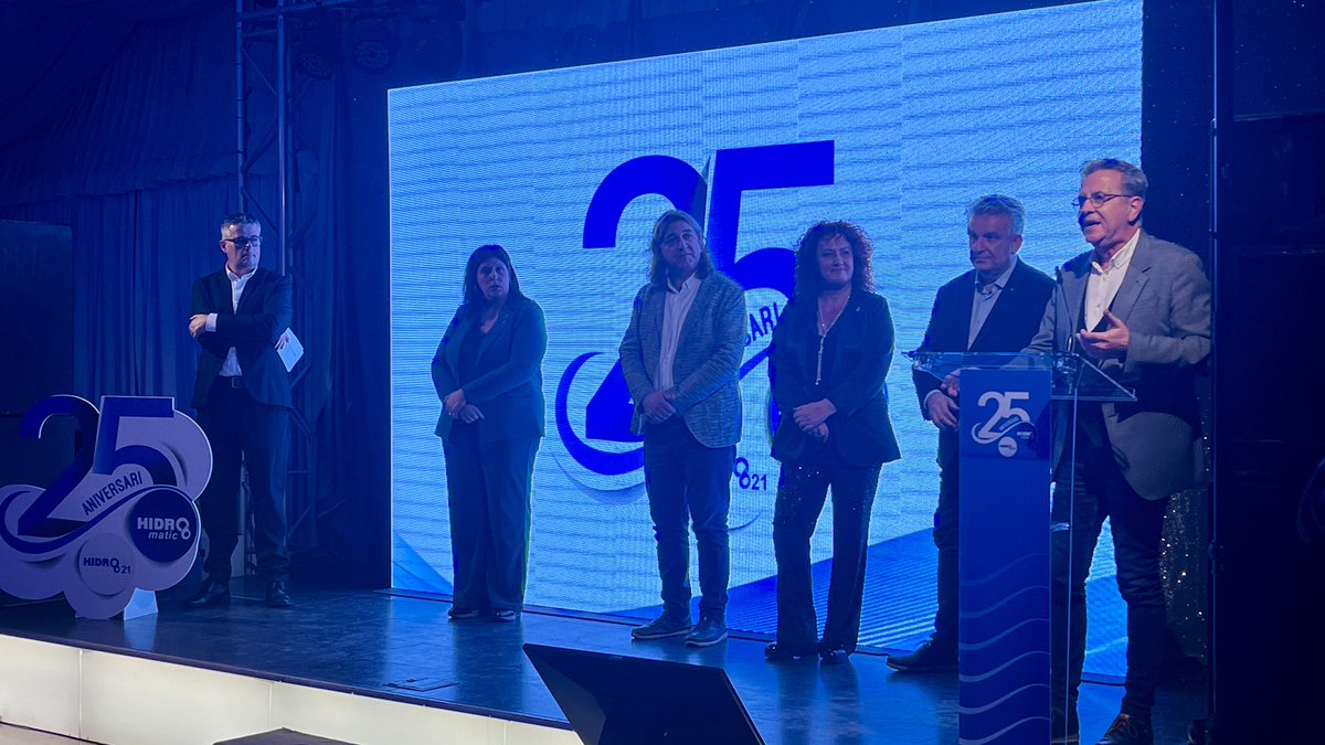LoJoan's tweet photo. Enhorabona @HidromaticPonen per 25 anys d'esforços empresarials des de #Soses investigant i innovant per fer un ús més responsable de l'aigua sense perdre la identitat local. No sou només una empresa d'aigües, vosaltres creeu oportunitats i feu arrelar projectes de vida. https://t.co/X3s1XmUMwC