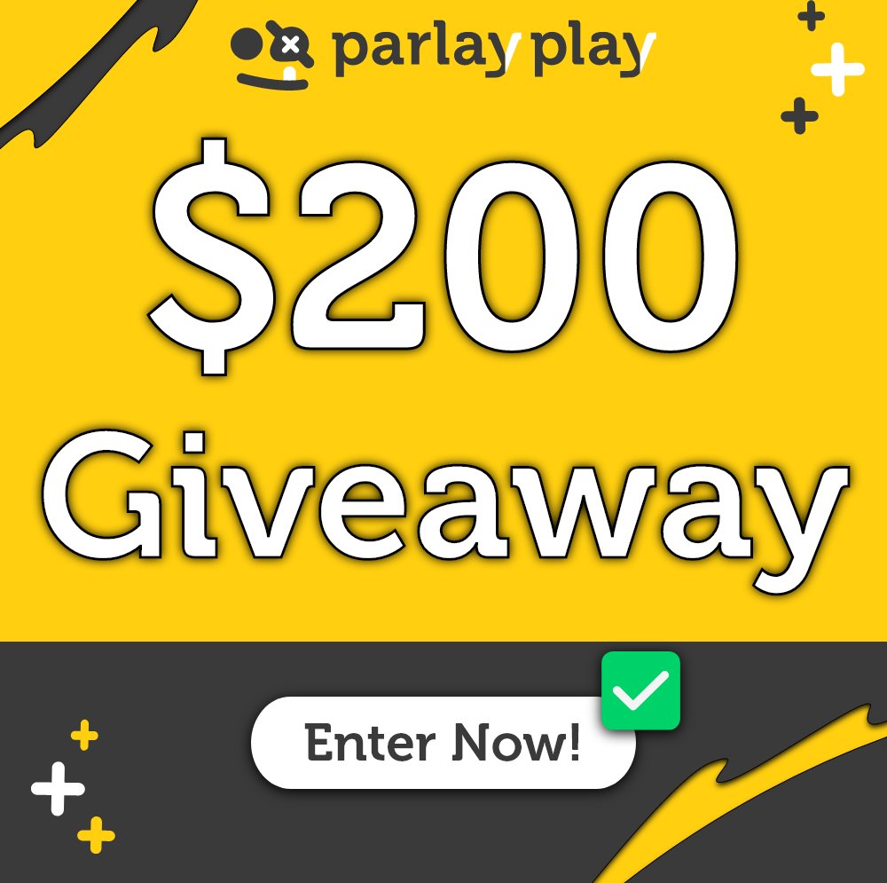 ParlayPlay Fantasy Sports (@parlay_play) on Twitter photo 🚨 GIVEAWAY TIME 🚨
Ready for an exciting sports weekend?! To kick things off right, we're giving 10 users $20 in promo funds!
To Enter:
-Like & Retweet
-Follow <a href="/parlay_play/">ParlayPlay Fantasy Sports</a>
-Like & Retweet the pinned Tweet
-Comment your ParlayPlay username 🚨 GIVEAWAY TIME 🚨
Ready for an exciting sports weekend?! To kick things off right, we're giving 10 users $20 in promo funds!
To Enter:
-Like & Retweet
-Follow <a href="/parlay_play/">ParlayPlay Fantasy Sports</a>
-Like & Retweet the pinned Tweet
-Comment your ParlayPlay username