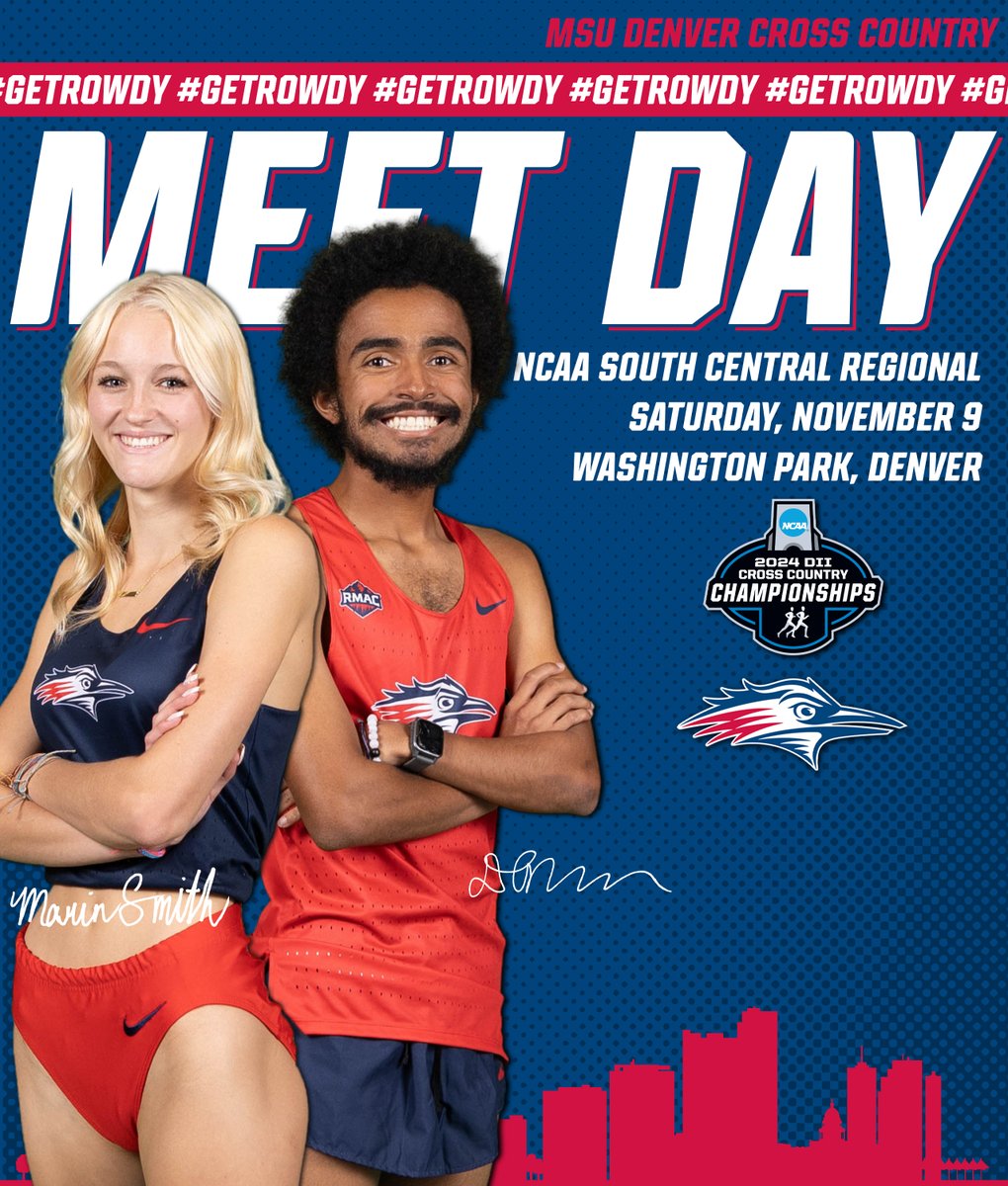 MSU Denver XC/T&F (@msudenverxctf) on Twitter photo 🏆❄️NCAA SOUTH CENTRAL REGIONAL❄️🏆
😈 NCAA South Central Regional
🕑 2 p.m. - men's race
🕒 3:15 p.m. - women's race
📍 Washington Park, Denver
📊 bit.ly/4fBXjyP
📰 bit.ly/3UKQvXF
🏆 bit.ly/4fFFVtf
#GetRowdy🔴🔵 🏆❄️NCAA SOUTH CENTRAL REGIONAL❄️🏆
😈 NCAA South Central Regional
🕑 2 p.m. - men's race
🕒 3:15 p.m. - women's race
📍 Washington Park, Denver
📊 bit.ly/4fBXjyP
📰 bit.ly/3UKQvXF
🏆 bit.ly/4fFFVtf
#GetRowdy🔴🔵