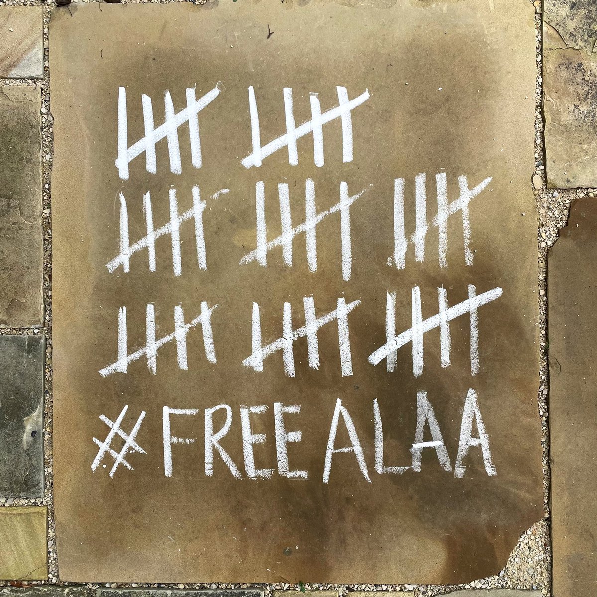 It’s day 40 of Alaa’s mother Laila’s hunger strike. For 40 days she has not eaten. 

40 days since Alaa’s unjust 5 year sentence ended, which he served in full. 

Alaa should be free. 

<a href="/DavidLammy/">David Lammy</a>, when will this injustice end? 

#FreeAlaa