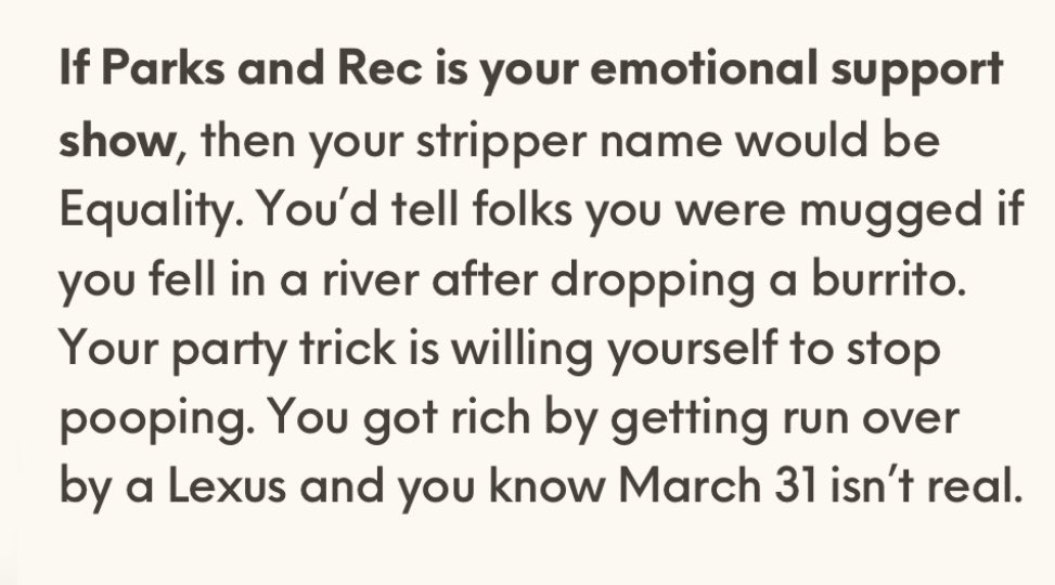 Our Emotional Support Gift Guide has arrived. It features perfect gifts based on your favorite comfort TV show. FREE. knoxandjamie.com/giftguide