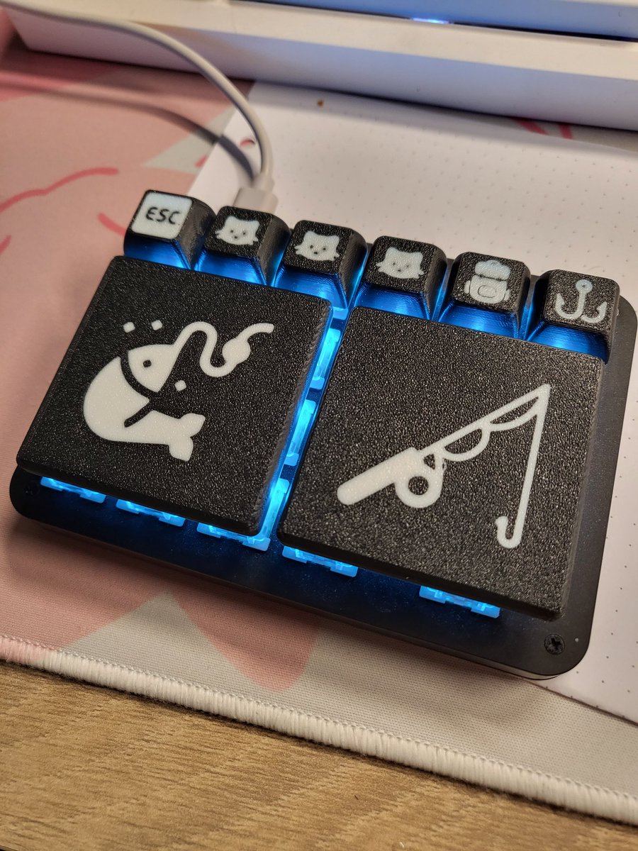 NinDeeschDo's tweet photo. The @webfishing_ addiction is real
#WEBFISHING 
#3dprint https://t.co/H6Wt1dxd7Z