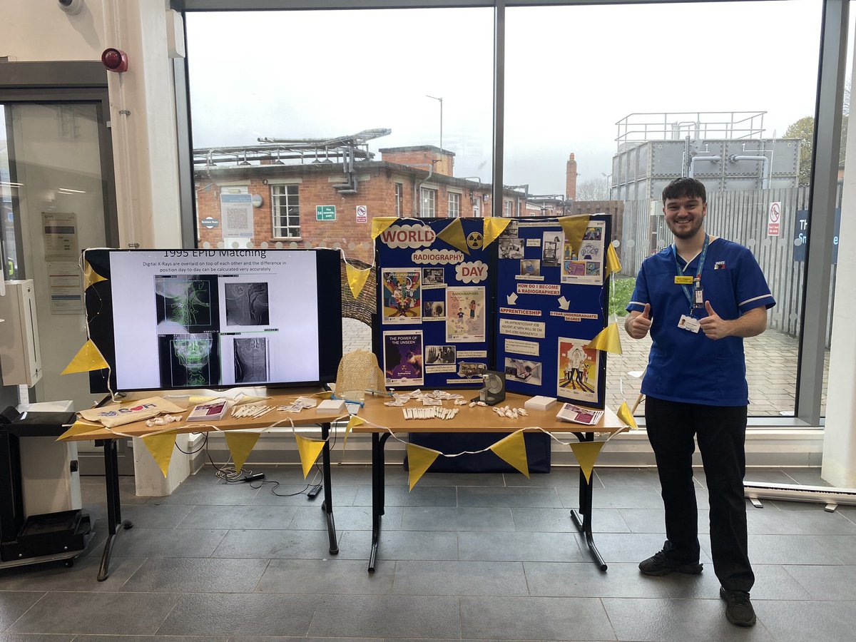 Happy world radiography day! ☢️
#radiography #radiotherapy #therapeuticradiographer