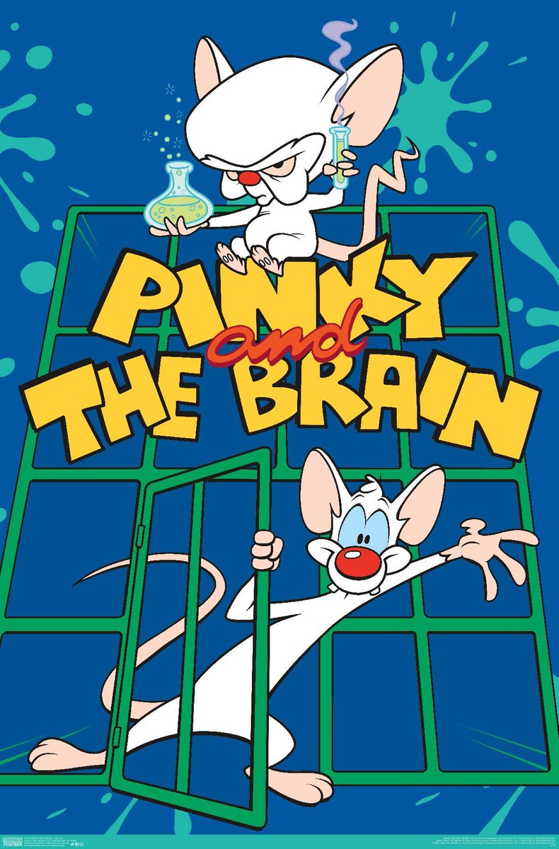 LCarr666's tweet photo. This could be the worst version of Pinky and The Brain, ever. Donald Trump and Elon Musk trying to take over the world 🤦🏼‍♀️🤦🏼‍♀️

https://t.co/jgJiSaKsvu https://t.co/S8geeFavp9