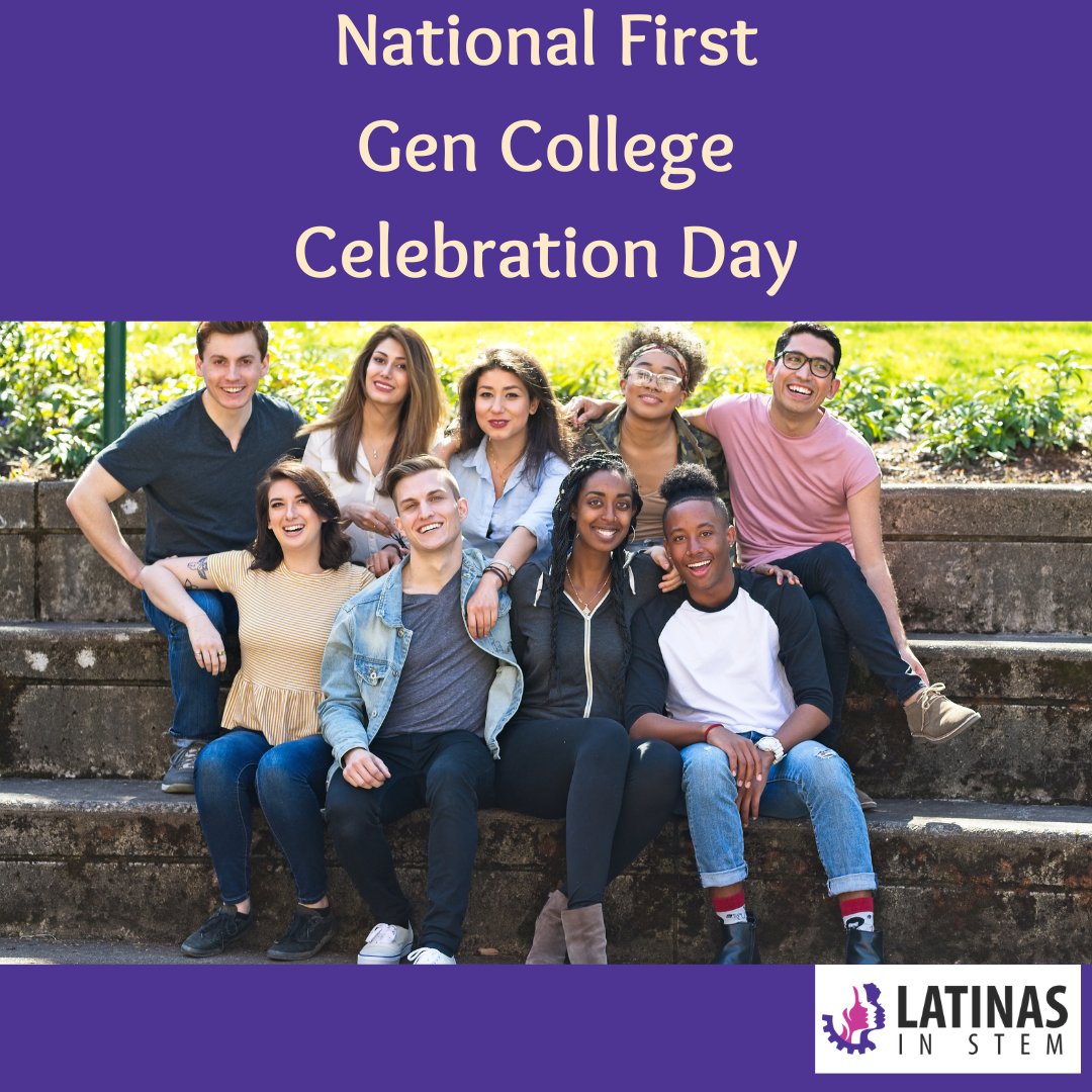 LatinasinSTEM's tweet image. 🎊Today we celebrate all of the first gen college students!
We celebrate your accomplishments, journeys, contributions and voices. Shout out to all the Latinas in STEM who are first gen!
#CelebrateFirstGen #latinafirstgen #firstgeneration #latinasinstem