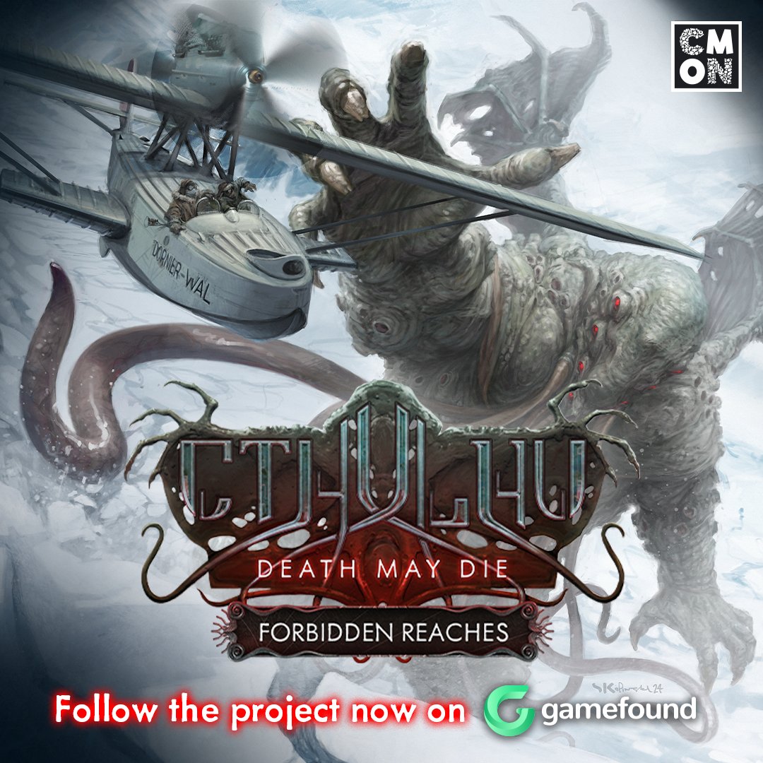 Descend into the depths of madness! Follow our project on Gamefound and brace yourself for the fight against the unknown: cmon.co/DMDForbidden

Are you ready to face the horrors of Cthulhu: Death May Die - Forbidden Reaches?