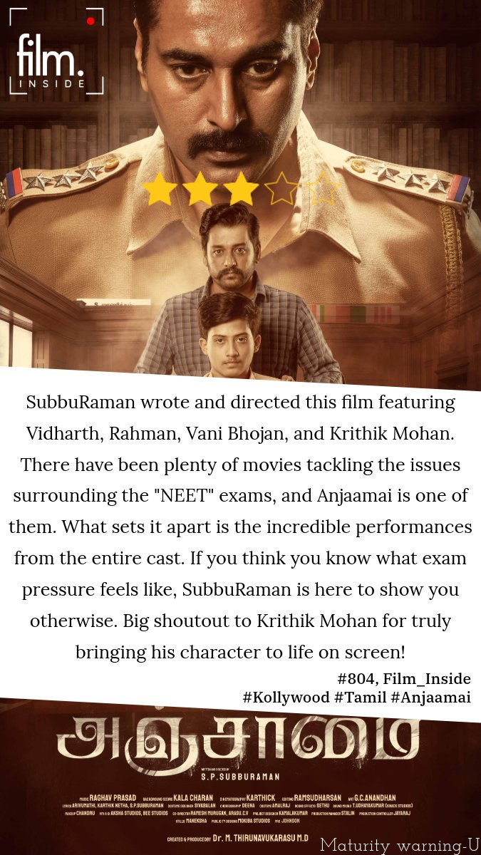 Rahul PM (@film_inside_) on Twitter photo #804 #Anjaamai #AnjaamaiOnAha <a href="/ahatamil/">aha Tamil</a> <a href="/vidaarth_actor/">Vidaarth</a> <a href="/vanibhojanoffl/">Vani Bhojan</a> <a href="/actorrahman/">Rahman</a> <a href="/SubbuRa31342936/">Subbu Ram</a> <a href="/karthick_p_dop/">karthick Palaniswamy</a> #RaghavPrasad <a href="/kala_charan/">KalaCharan</a> <a href="/prabhu_sr/">SR Prabu</a> <a href="/thiruchithram/">Thiruchithram</a> #Kollywood #TamilMovies #TamilCinema <a href="/film_inside_/">Rahul PM</a> #804 #Anjaamai #AnjaamaiOnAha <a href="/ahatamil/">aha Tamil</a> <a href="/vidaarth_actor/">Vidaarth</a> <a href="/vanibhojanoffl/">Vani Bhojan</a> <a href="/actorrahman/">Rahman</a> <a href="/SubbuRa31342936/">Subbu Ram</a> <a href="/karthick_p_dop/">karthick Palaniswamy</a> #RaghavPrasad <a href="/kala_charan/">KalaCharan</a> <a href="/prabhu_sr/">SR Prabu</a> <a href="/thiruchithram/">Thiruchithram</a> #Kollywood #TamilMovies #TamilCinema <a href="/film_inside_/">Rahul PM</a>