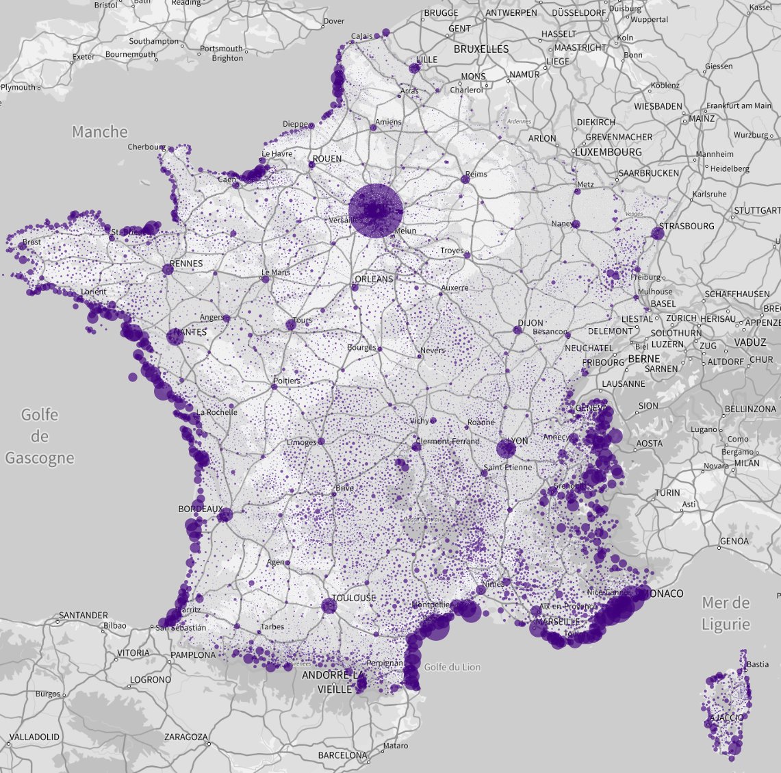J'avais déjà fait une carte sur cette thématique mais celle-ci a pour but de fournir aux élèves un doc d'accompagnement pour une future séquence en géo première. Je mettrai plus tard en ligne le travail en question. macarte.ign.fr/carte/cDLRLO/L…