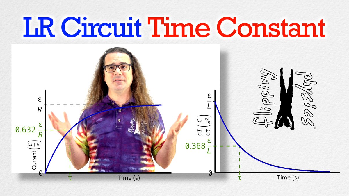 FlippingPhysics's tweet image. NEW VIDEO! - Time Constant - LR Circuit
Check it out, eh! youtu.be/c-6rMakbK0s
#LRCircuit #TimeConstant #Derivation