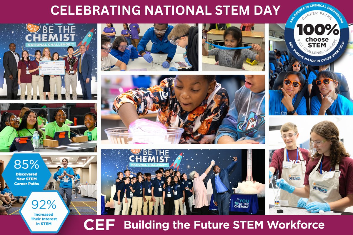 We are excited to be celebrating National STEM Day!