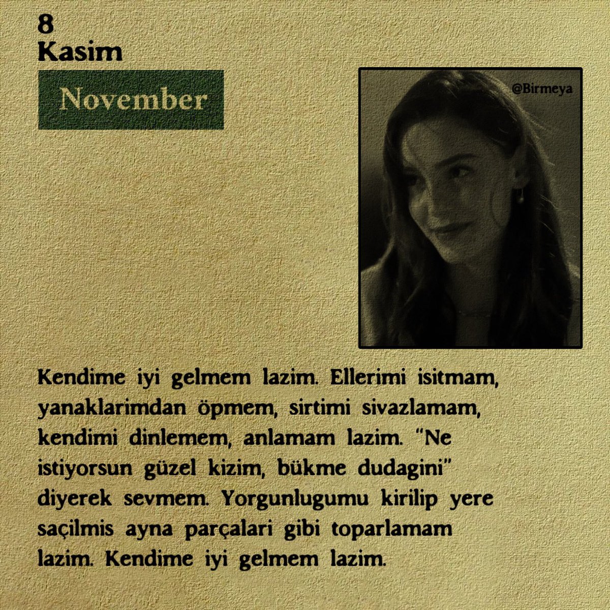 8 Kasım.