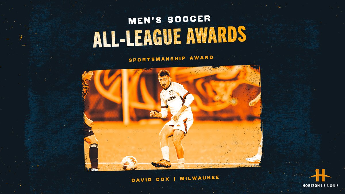 HorizonLeague's tweet photo. One of our 2024 #HLMSOC Sportsmanship Awards goes to David Cox of @MKE_MSoccer!

⚽️: https://t.co/fzIfvaa4mu
#OurHorizon🌇 | @MKEPanthers https://t.co/4cXrlo8afY