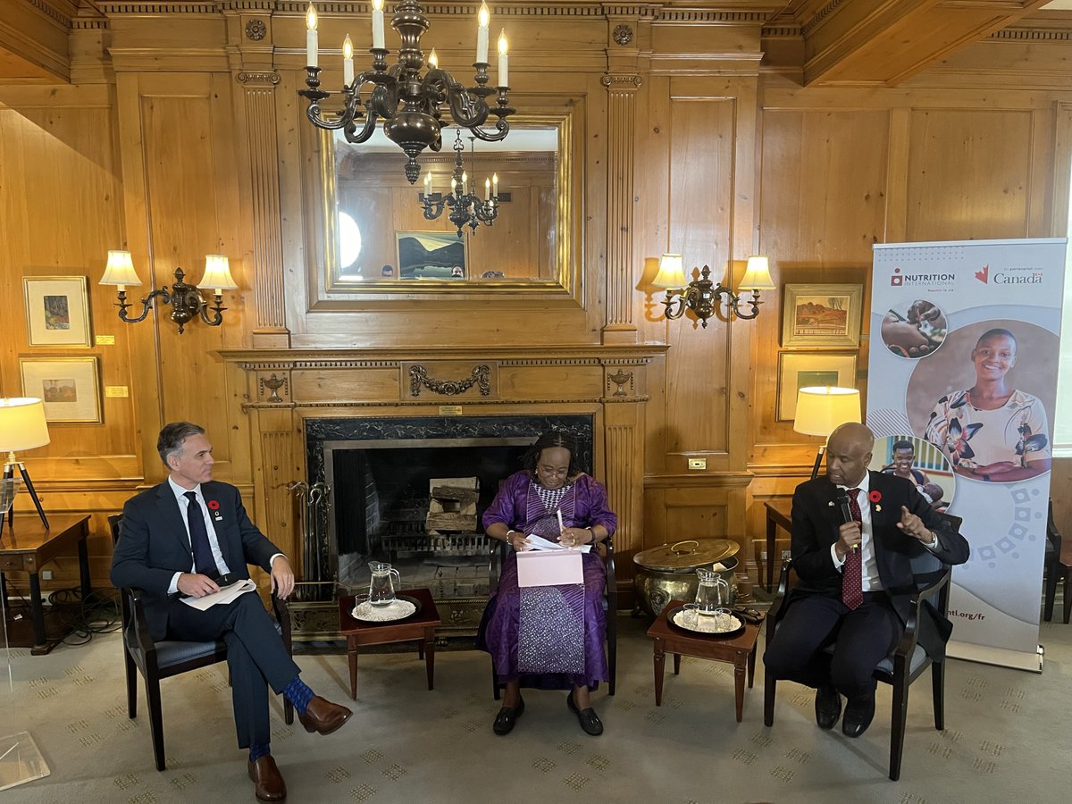 A key takeaway from the fireside chat with <a href="/HonAhmedHussen/">Ahmed Hussen</a>: 

"We can increase our impact if we partner up more tightly and bring together private sector and philanthropy."

#InternationalDevelopment #Africa