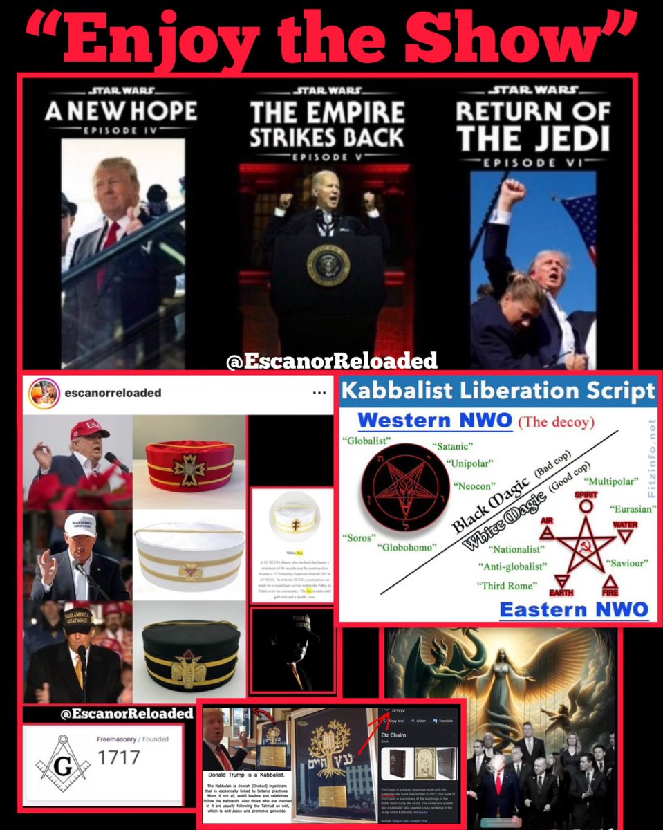 EscanorReloaded's tweet photo. 🪄Dark to Light 💡 

Overthrowing the Dark Satanic NWO and destroying Zionism within it, is rooted in perverted Gnosticism and comes directly from the writings of Alice Bailey of the Theosophical Society. 
More than 20 of her books are still in print today, all her writings, according to her, came through the channeling of her favourite entity, Lucifer. 
Make no mistake, this is what we see happening now during this “great awakening” which is uncovering all the works of the dark Cabal in an effort  to usher in the light side system through free will. 
NESARA and the New Age of Aquarius are some of the names associated to this ritual process of  Global initiation into the Mysteries. 

FYI, the UN was founded on Theosophical principles by devotees of Helena Blavatsky, Lucius Trust (formerly Lucifer Publishing) is part of the advisory board. 

Exposing & shattering the world illusion is part of the illusion. 

Piercing the veil created by the Masonic / illuminati elites and —destroying it, is part of the Great Deception. 
Is this illusion, this matrix us truthers are contending against  the same as Blavatsky’s Maya?
👇🏻
Alice Bailey, the Jesus hating Theosophist spent much of her time exposing politicians, black magicians, bankers, trafficking and more. 
Wanting to help usher in the Aquarian New Age, The Awakening. 
A Luciferian concept who’s motto was eerily similar to “Question Everything”
👇🏻

Now I will ask this again, to truthers. 

On who’s behalf do you believe you are exposing and fighting this Dark Evil?

According to prominent occultists Elizabeth van Buren and Alice Bailey, in the New Age teaching the group of immortal Ascended Masters is known as the Great White Brotherhood and their headquarters is in Tibet. The Great White Brotherhood is the source of most occult organizations and the Brotherhood is led by Sanat Kumara (Sanat being a scrambling of the name “Satan”). That’s a really interesting topic, also look into Lord Maitreya. 
He is the second coming awaited by every single Luciferian inspired doctrines of old, including Buddhism & Islam (imam Mahdi)

Helena Blavatsky & Alice Bailey's Lucis Trust is the reason WEF exists, is the reason the UN exists, is the reason NESARA (debt forgiveness) exists, is the reason New Age exists and is so prominent today. 

Lucifer represents life, though, progress, civilization, liberty, independence. Lucifer is the Logos, the Serpent, the Savior. - H. P. Blavatsky

Theosophy on Kundalini: The Serpent Power and Mystic Fire:
(Link in comments)

Understanding the genesis of all  spiritual concepts, especially the ones expressed in selfless all loving doctrines is paramount to conceptualizing how doubly dangerous they may very well be. Theosophy and New Age, after all, is a gospel of “Good-Will”. 

Another hurdle is the barrier of disbelief or lack or understanding of how something seemingly good, whose short term effects can be quantified as nothing but beneficial from a personal standpoint, how can something so seemingly selfless and good  ultimately have very dark consequences? But again this is exactly how Luciferianism works. 
It’s the “Art” of concealing Dark within Light, Evil within Good, and Bondage within Freedom & Liberation. 

I think that’s enough for today.
#Theosophy #NewAge