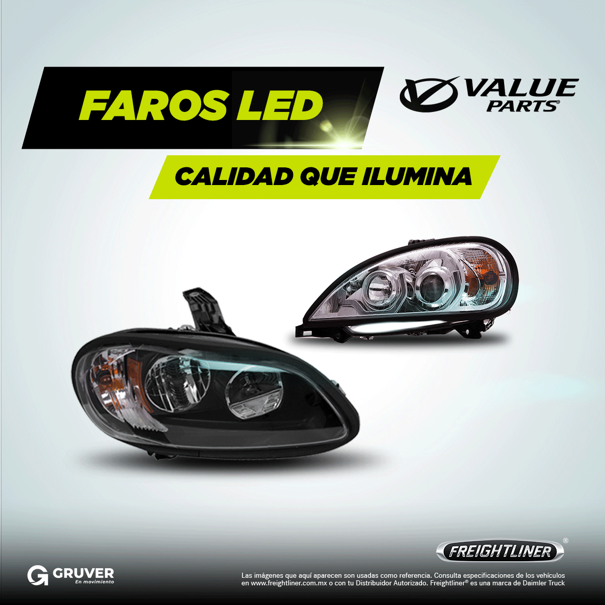 gruvercamiones's tweet image. ¡Ilumina tu camino con Faros LED de Value Parts! 🚚✨

Potencia, eficiencia y durabilidad, todo en un solo producto. Con nuestra tecnología avanzada, disfrutarás de una visión más clara, segura y de mayor alcance, para que cada viaje sea perfecto.

#GruverCamiones #ValueParts