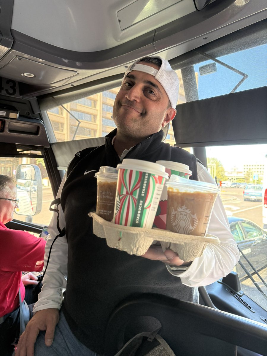 The real unsung hero of the Washington DC trip! #NoviDC24 #starbucks