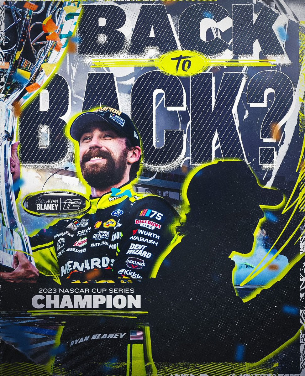 UsaPartes's tweet image. NOTICIAS DE NASCAR

Solo 10 pilotos en la historia de la Cup Series han ganado títulos consecutivos. Ryan Blaney tiene la oportunidad de añadir su nombre a una lista selecta.