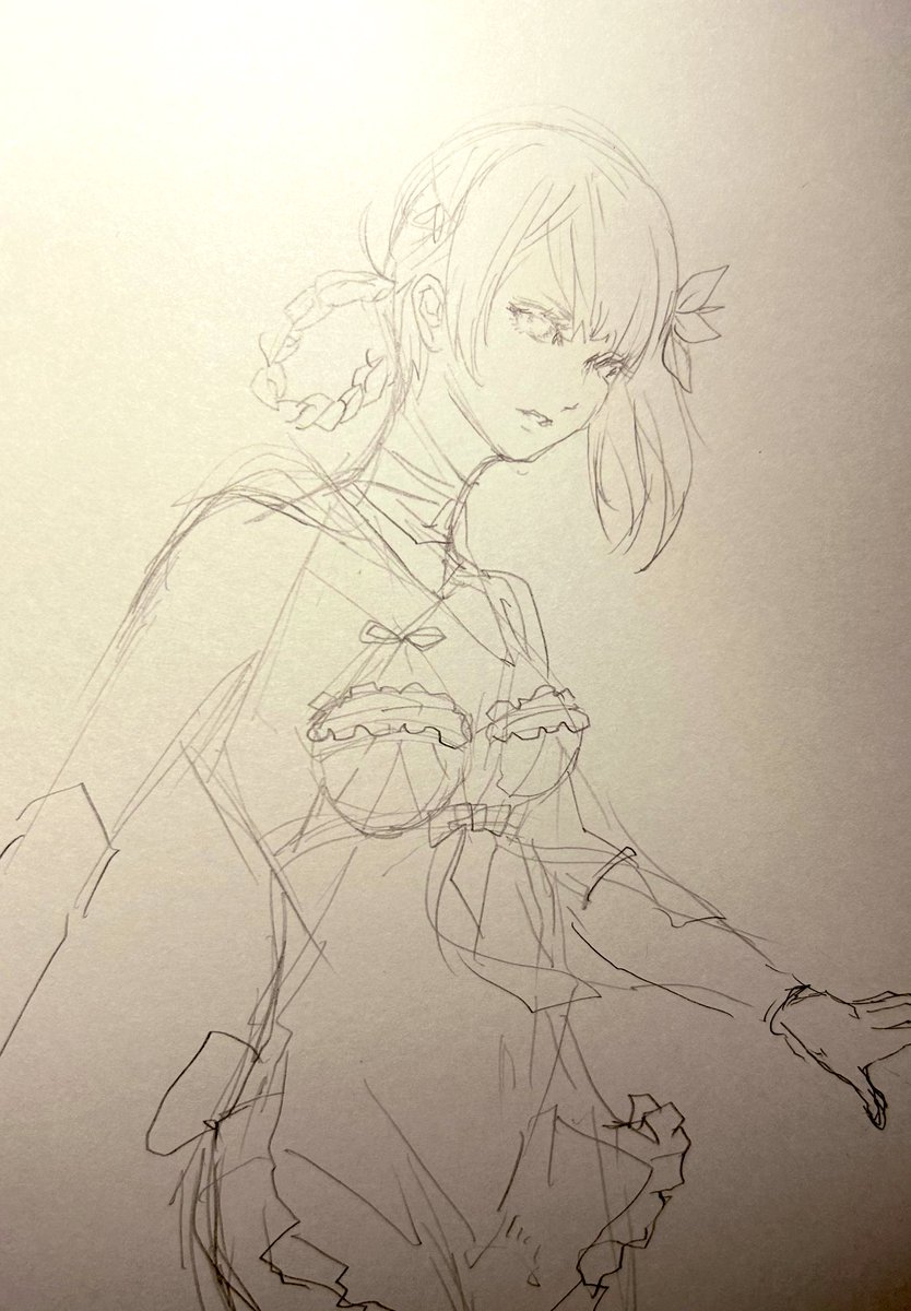 カイネ(NieR) 「rough. 」|rukaのイラスト