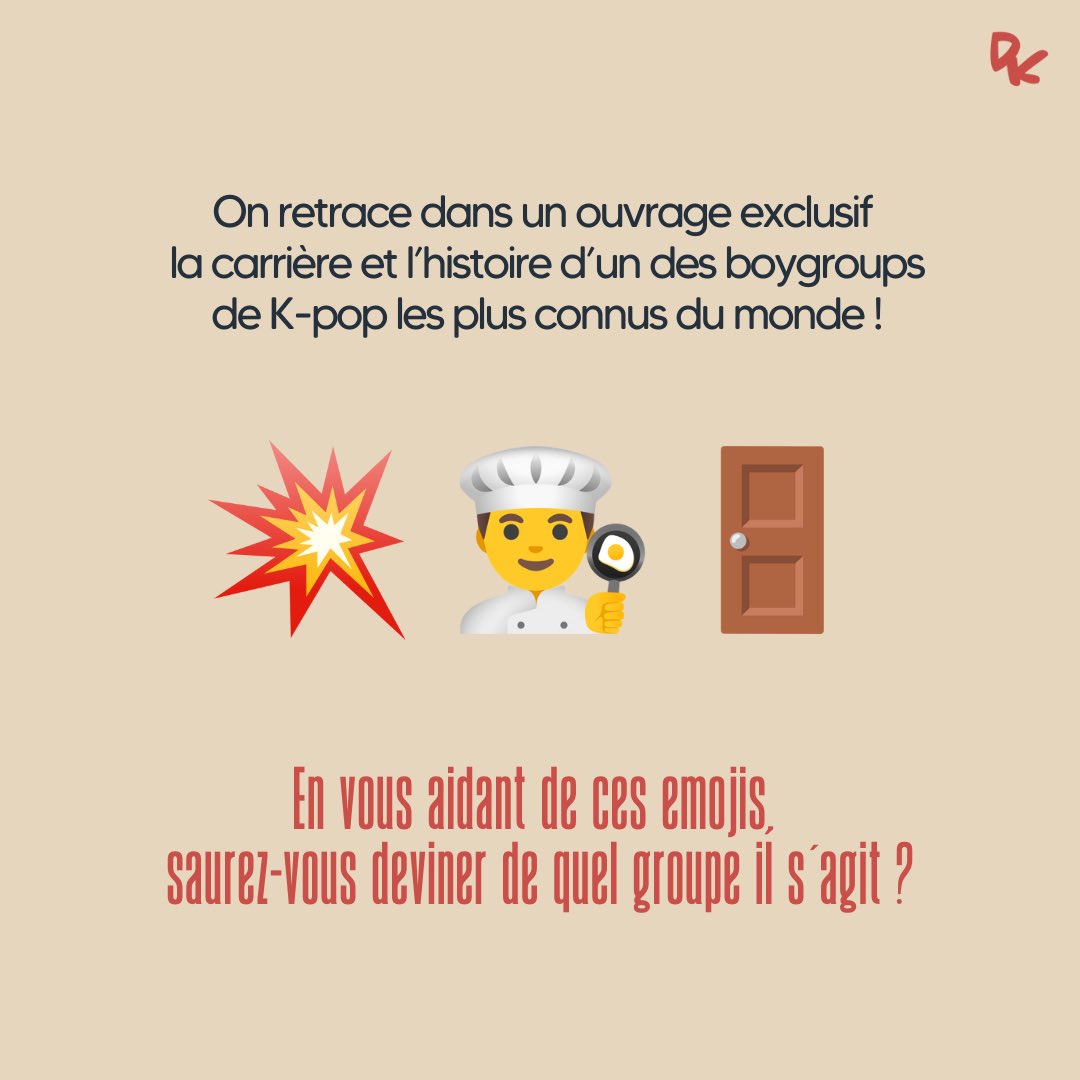 dearkorea82's tweet photo. 🥳 SURPRISE | Depuis plusieurs mois, nous travaillons sur un projet de livre qui retrace l'histoire d’un célèbre boygroup de K-pop !

Nous avons hâte de vous annoncer de qui il s'agit, mais en attendant, on vous a laissé quelques indices dans ce post. 

Alors, des idées ? https://t.co/AgzagWP6i7