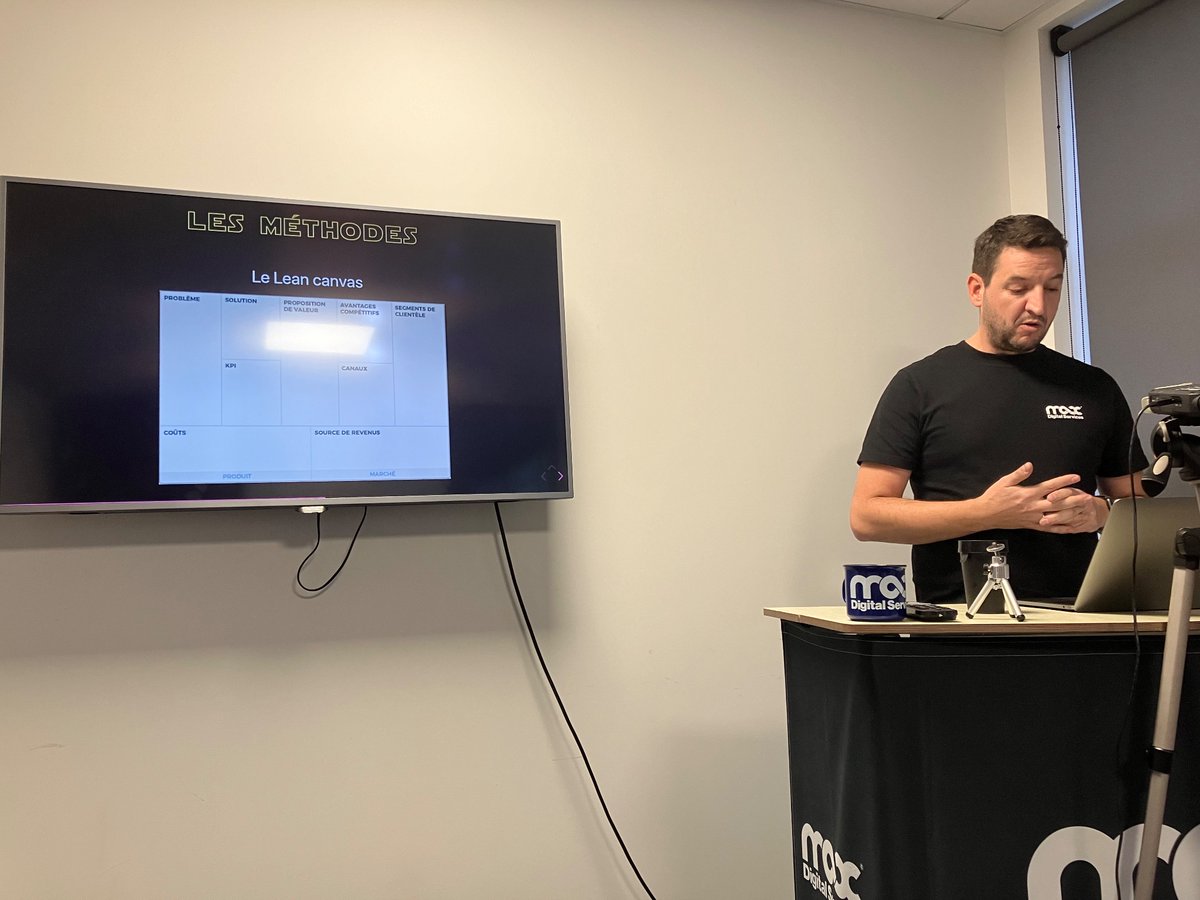 Un quickie par Lionel sur le product discovery 💡 <a href="/maxdsfrance/">MAX Digital Services</a> #maxcamp2k24