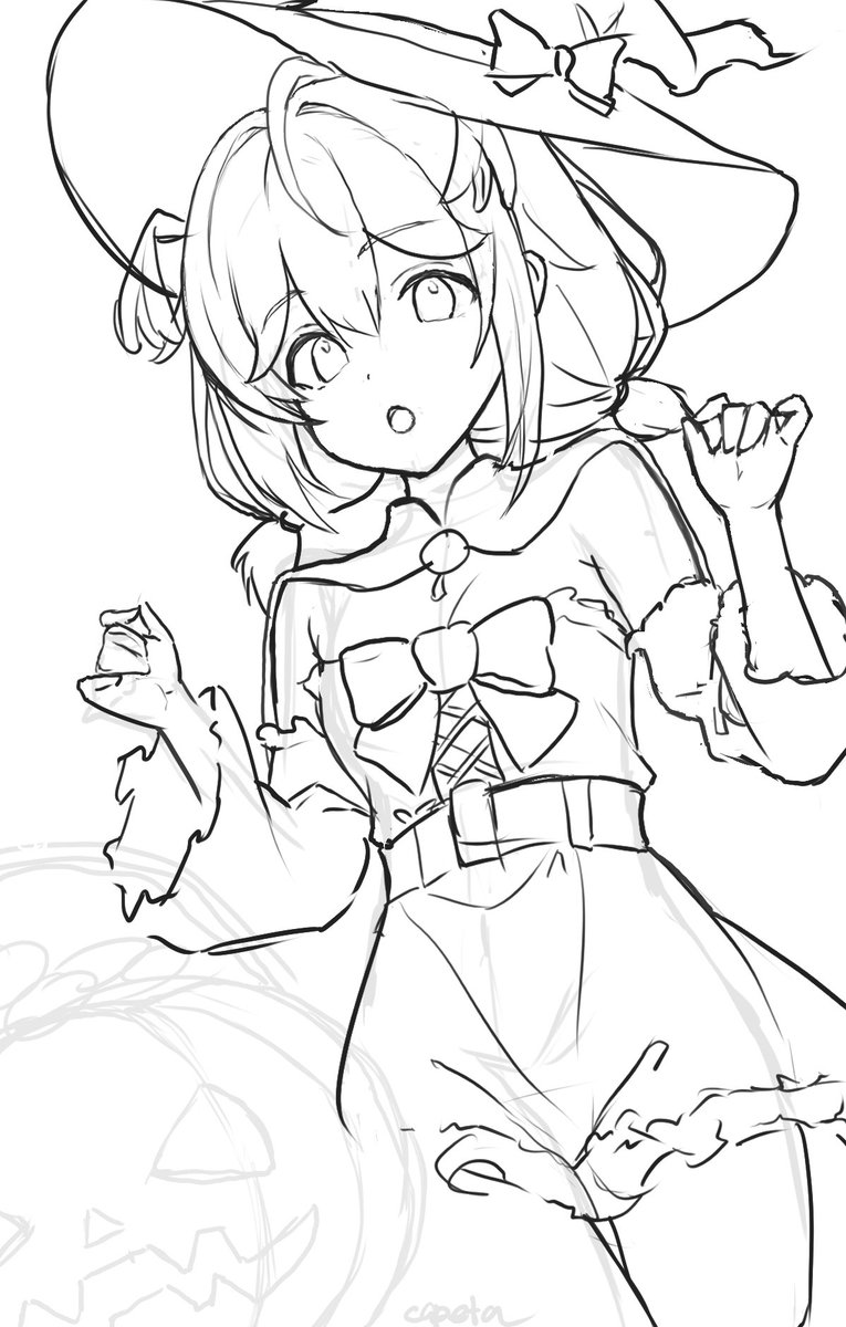 👻🎃 wip hallloween walaupun telat eventya #meirukis