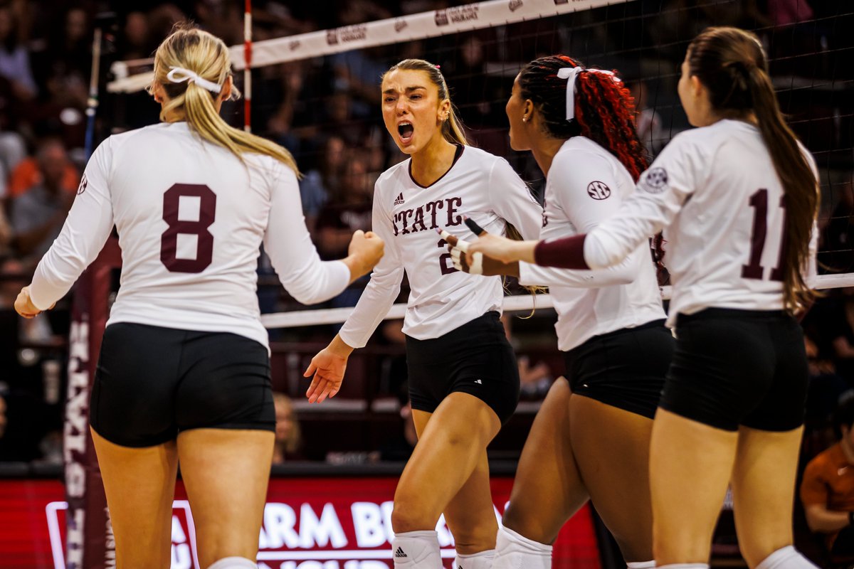 HailStateVB's tweet photo. 𝐅𝐈𝐑𝐄𝐃 𝐔𝐏 to be back at The Griss on Sunday!🔥

#HailState🐶 https://t.co/xAa7naaBY5