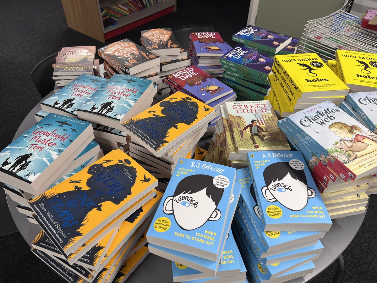 How lucky are we to have all these whole class sets of reading books arrive today with some amazing titles! And still more to come! I can’t wait to be sharing some of these with our pupils! #loveofreading <a href="/CottinghamCofE/">Cottingham CofE</a> <a href="/Scholastic/">Scholastic</a>