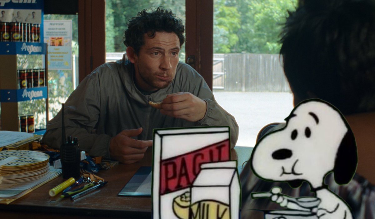 sowhatfaist's tweet photo. snoopy in challengers https://t.co/nIL0T2oho5