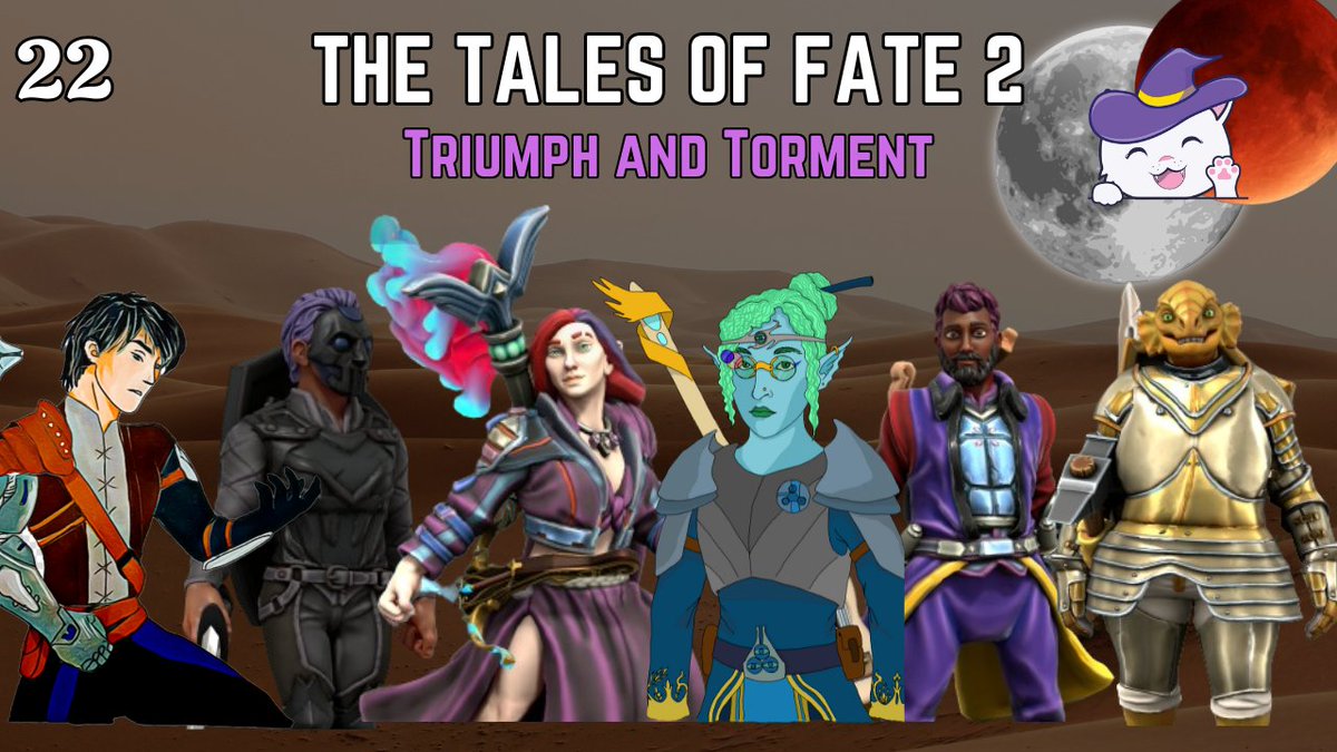 pantslesstables's tweet photo. HEY GUESS WHAT

The Tales of Fate 2 returns to your screens after a three-month hiatus TOMORROW!

To celebrate, our mid-season finale is now on YouTube! This was definitely planned and totally not an oversight by producer man

Link be low https://t.co/tzmI2aXwPU
