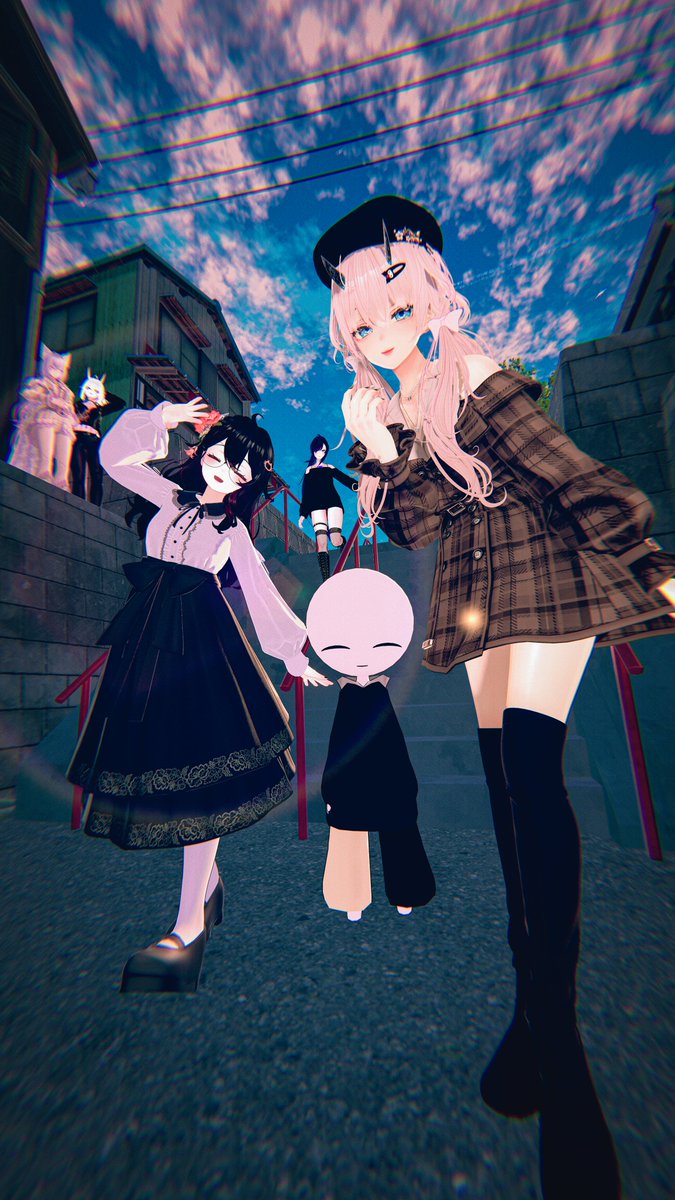 "The sky after the rain is always beautiful" 🌈
gm ☀️

feat.
-> <a href="/Kuro_sama501/">KURO_SAMA</a> 
-> <a href="/Tenka98070740/">Saori ᴱᵗᵉᴿᵑᵃᴵ</a> 
-> @yamigawa0406 
-> <a href="/Deathmtl/">Deathmtl</a> 
-> <a href="/VRC_turnip/">カブ_turnip</a> 

#VRChat